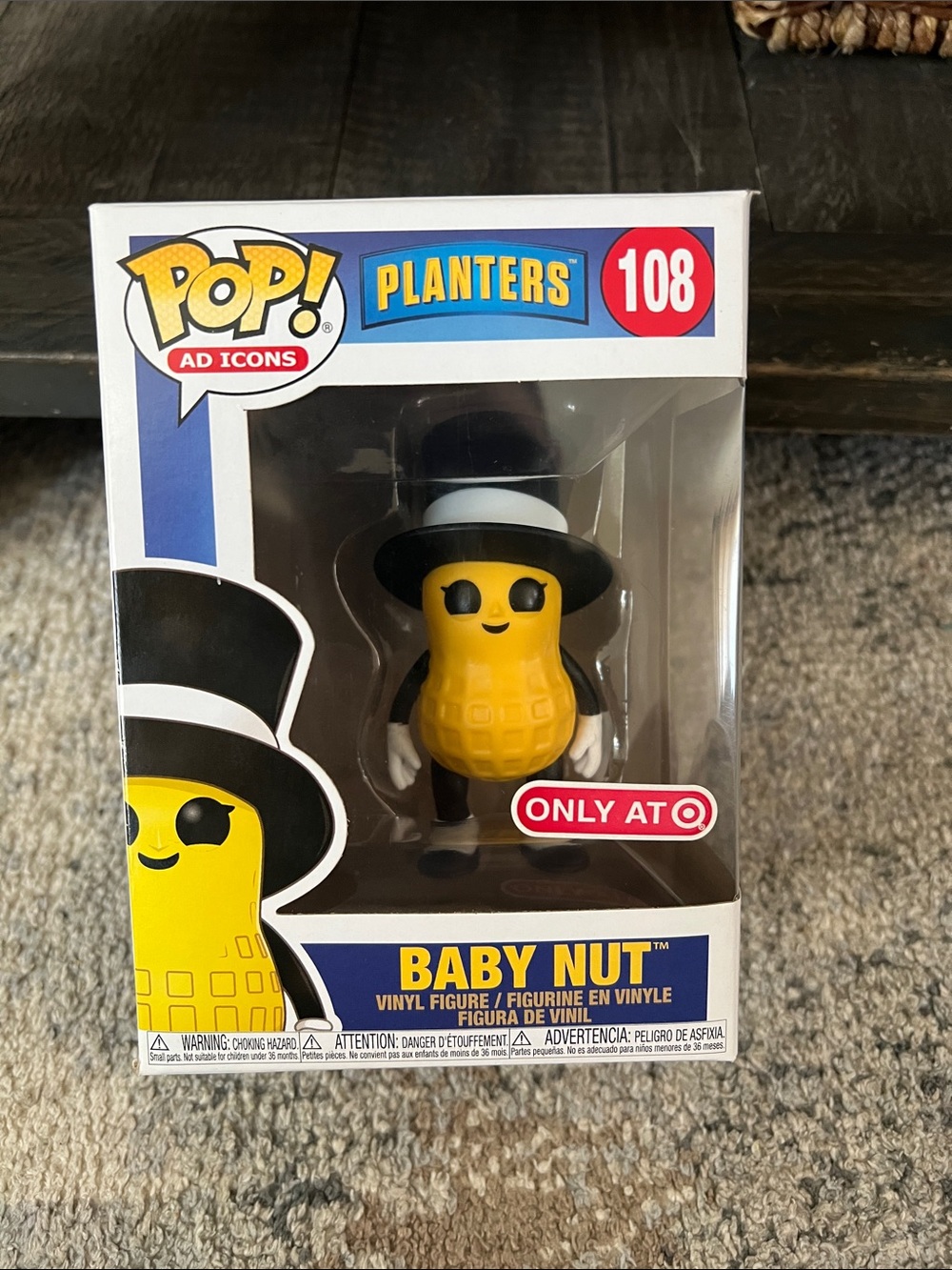Funko Baby Nut Vinyl Figure - Yellow & Black